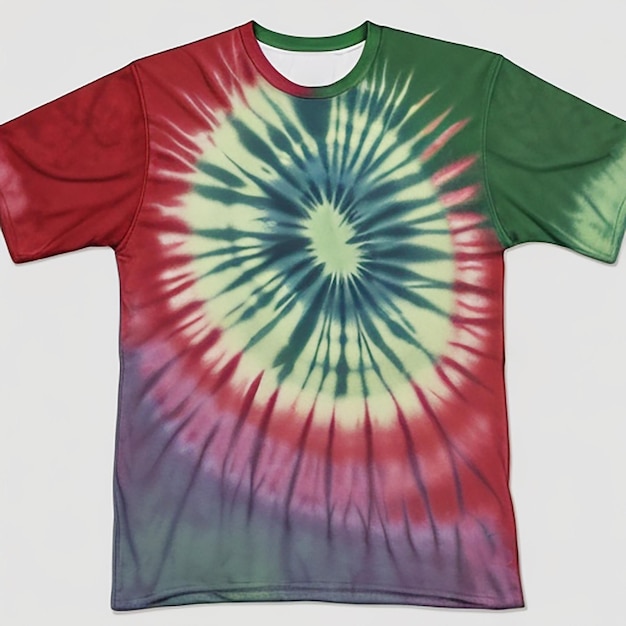 The tiedye tshirt desing