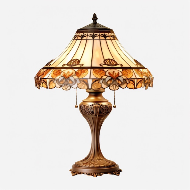 Photo tiffany table lamp