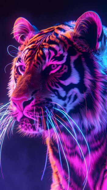 Tiger amazing background HD wallpaper