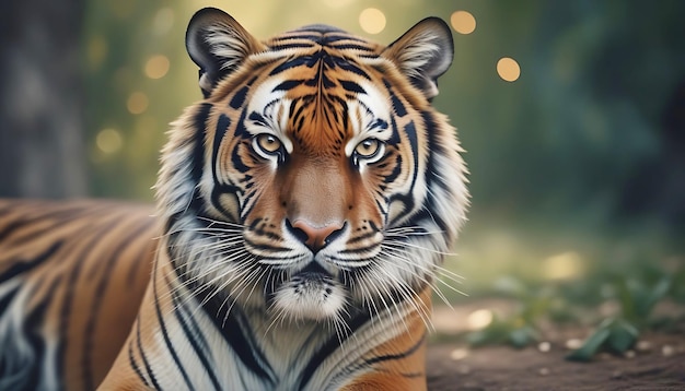 Tiger animal picture background in wild