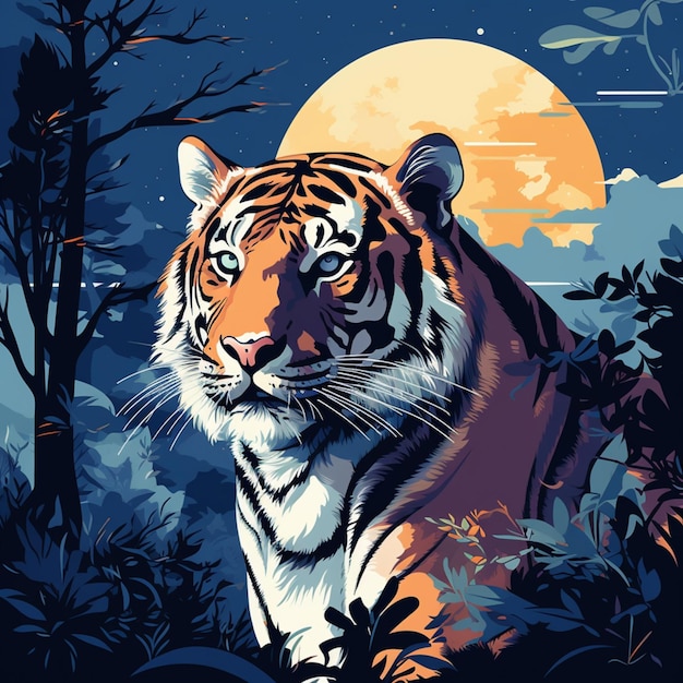 tiger artwork