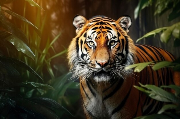 Tiger background animal day
