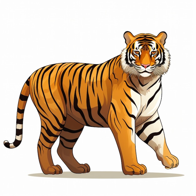 tiger drawing