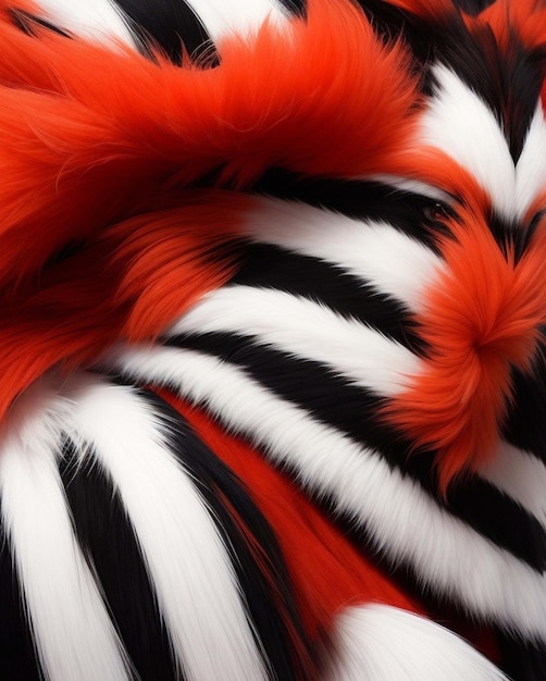 Photo tiger fur textues