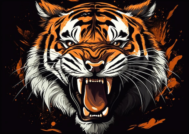 tiger head predator