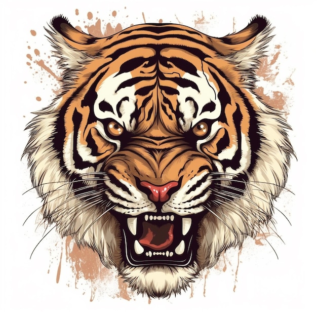 Premium AI Image | Tiger head