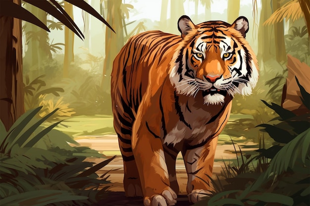 tiger illustration