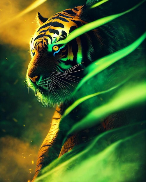 Tiger in the jungle wallpapers