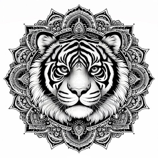 Tiger Mandala