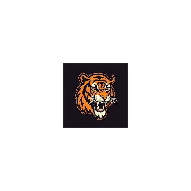 tiger mascot logo icon10