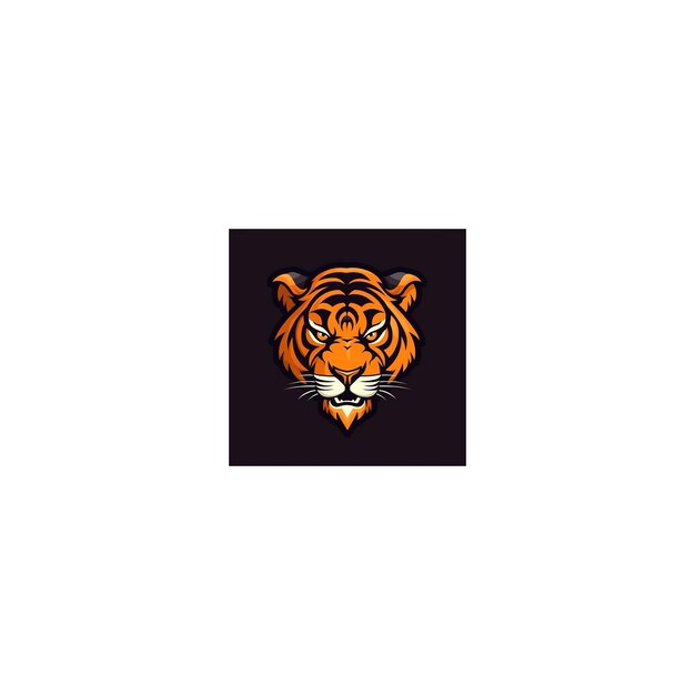 Photo tiger mascot logo icon26