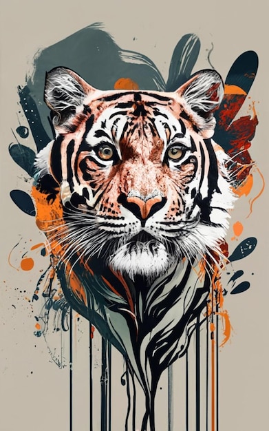 tiger niche tshirt design