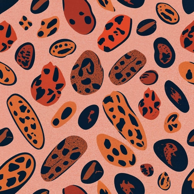 Tiger pattern 3D