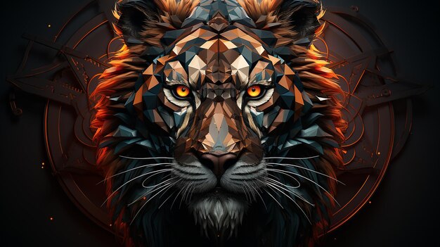 a tiger photo of 3d wallpaper