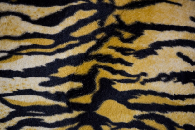 Photo tiger print / animal print background carpet