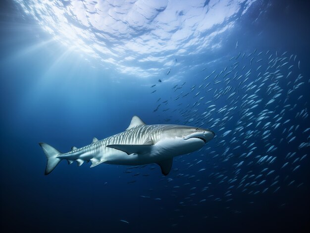 Tiger Shark Encounter Beauty and Danger in Harmony