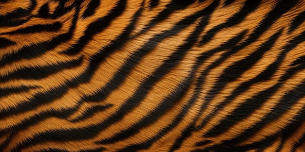 Фото Кожа тигра, меха дикой кошки, текстура печати, фон, полосатый рисунок дикой природы