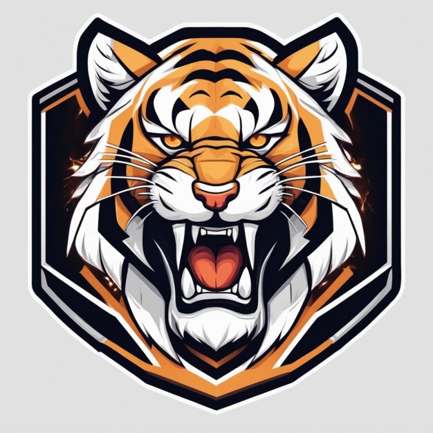 Photo tiger strike esports logo dominating the gaming arena
