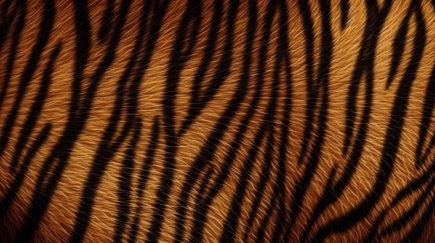 Tiger stripes background texture pattern design wild animals cat predator Generative AI