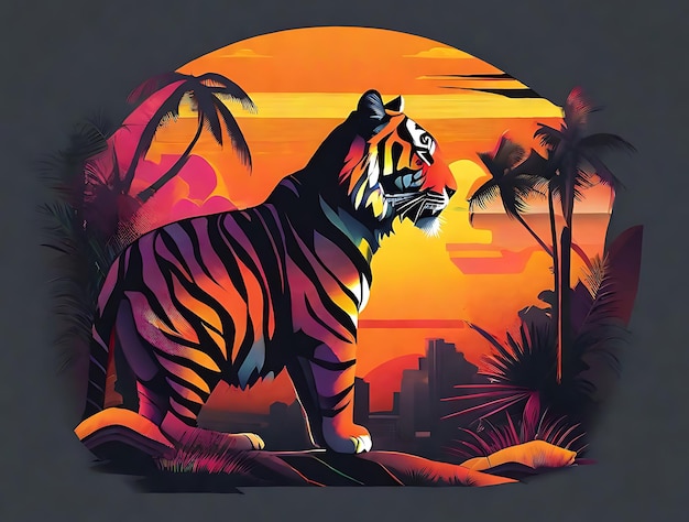 Tiger Tshirt Design