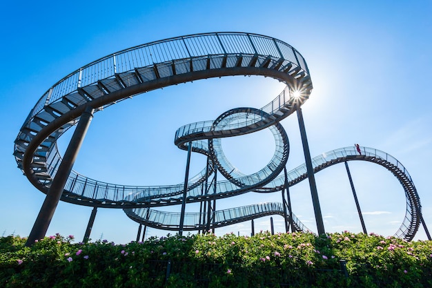 Tiger and Turtle installation Duisburg