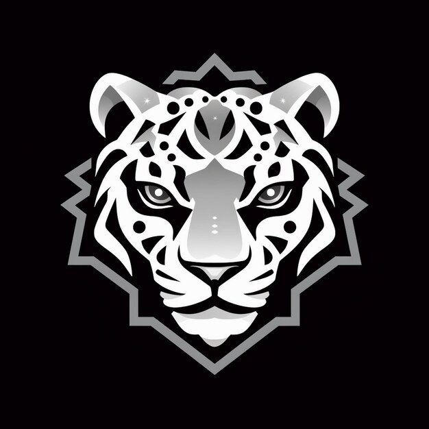 Foto disegno del logo di tiger vector