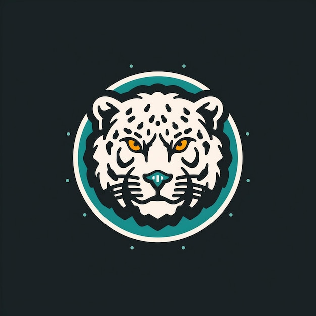 Photo tiger vector logo design