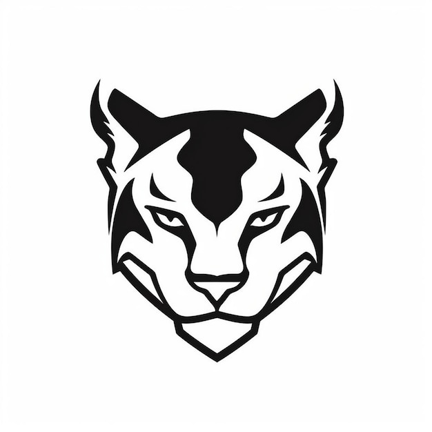 Photo tiger vector logo design