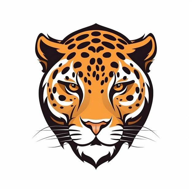 Foto tiger vector logo ontwerp