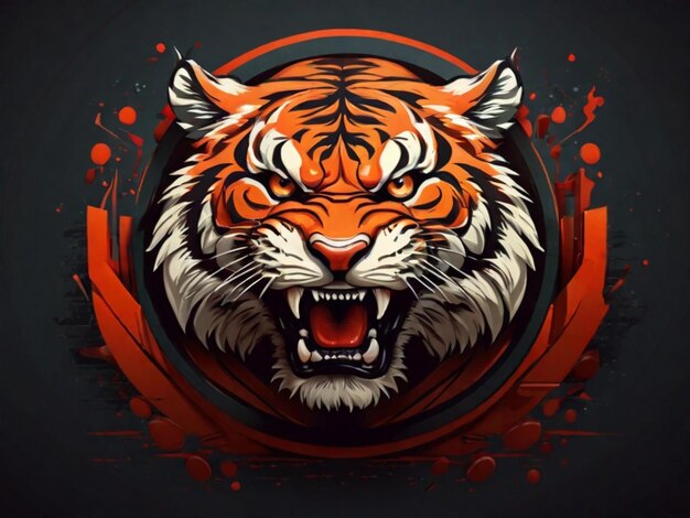 Photo tiger vector