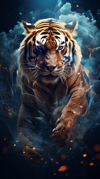 Tiger visual photo album full of powerful moments for animal lovers