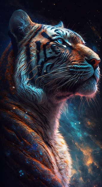 Premium AI Image  Tiger wallpapers that are free for your iphone.