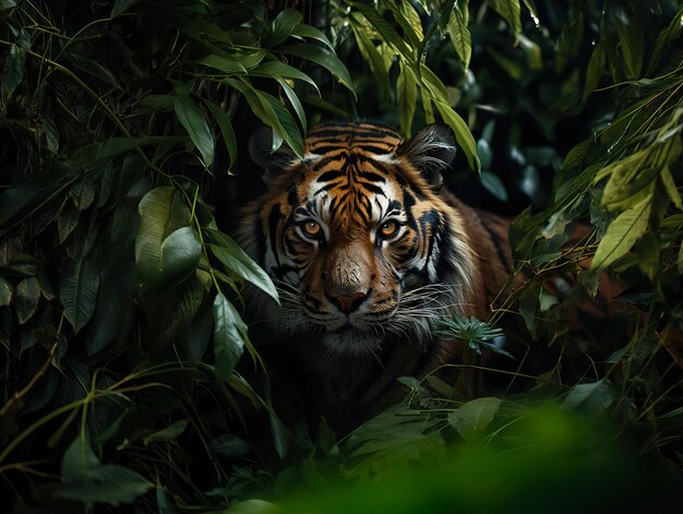 Tiger in the wild Generative AI