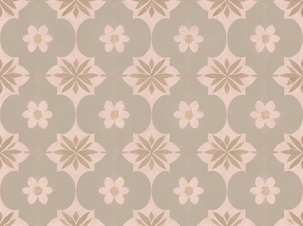 Tijdloos Columbine Grunge Texture Design Oude geometrische accenten Vintage charme Floral elegantie