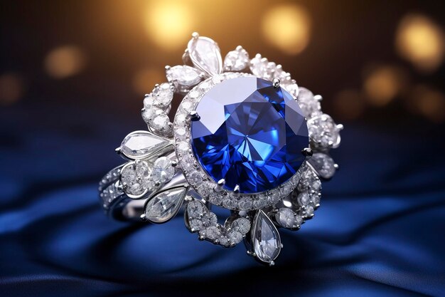 Tijdloze schoonheid van Sapphire Jewelry hoogwaardige details