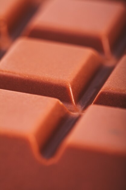 Tile milk chocolate closeup as a background