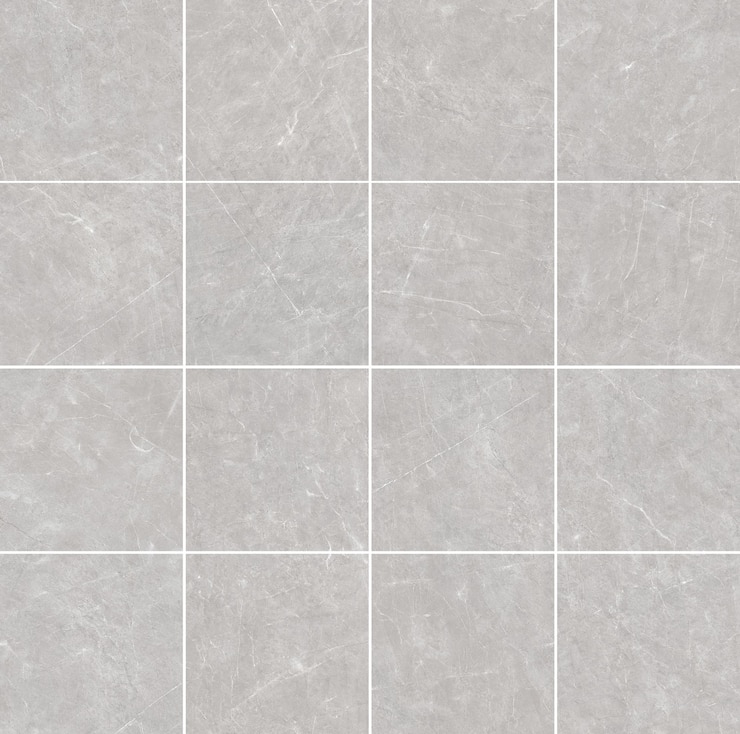 Photo a tile that has a white border and a line of tiles