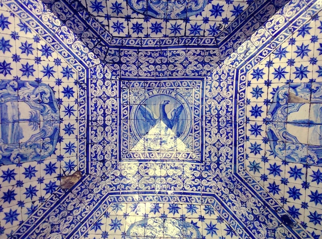 Tiled ceiling