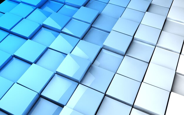 Tiles cubes background