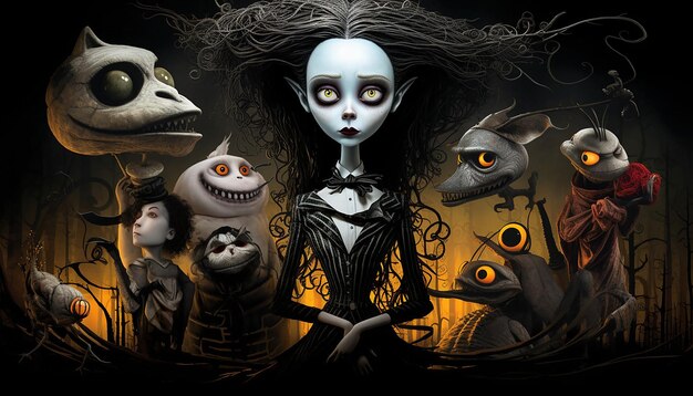 Tim Burton art