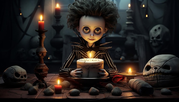 Foto tim burton fotorealistische filmavond