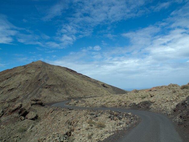 Timanfaya at lanzarote