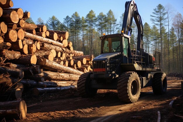 Timber Efficiency Feller Bunchers Maximizing Logging Output Best Feller Buncher picture