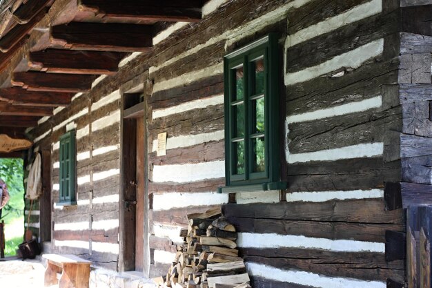 Timbered cottage