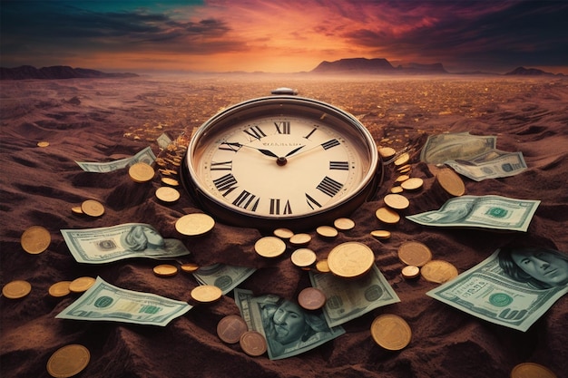 Time is money concept time is money