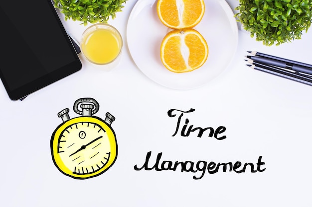 Time management concept