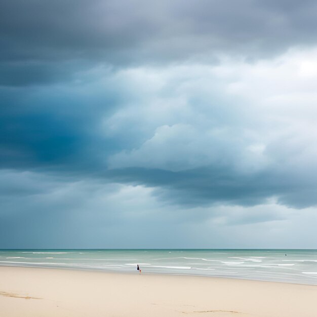 The time of summer beach