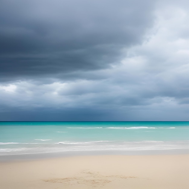 The time of summer beach