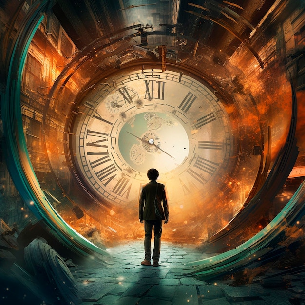 Time travel Jump into the time portal in hours