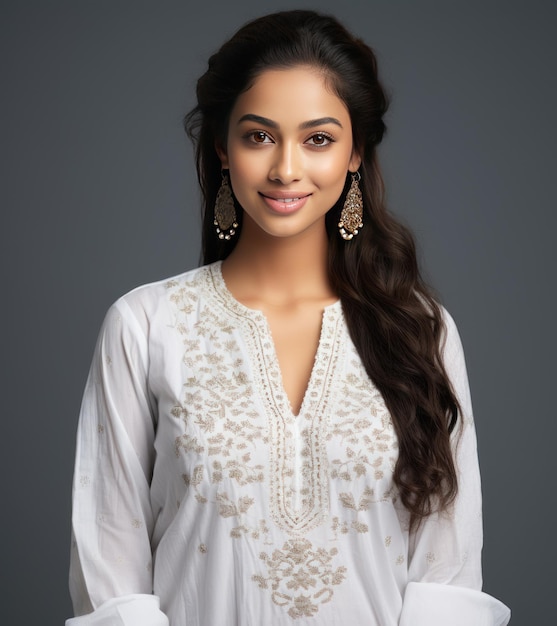 Timeless Attire Chikankari Kurta with Lucknawi Essence